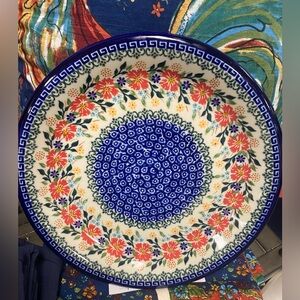 Unikat Polish Pottery Dinner Plate